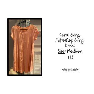 Coral Swingdress